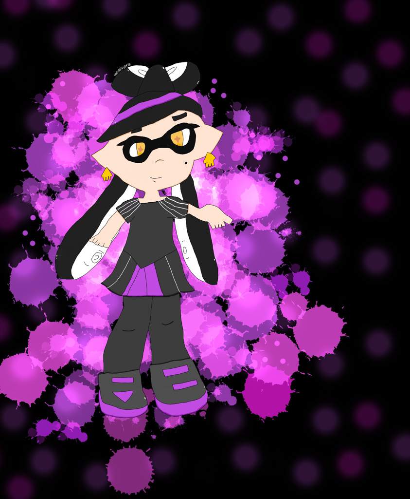 Happy (very late) Callie Day! :purple_heart: -EDIT: AYO I GOT FEATURED?! THANK YOU SO MUCH EVERYONE!!
Heya everyone!
I'm very late for Ca