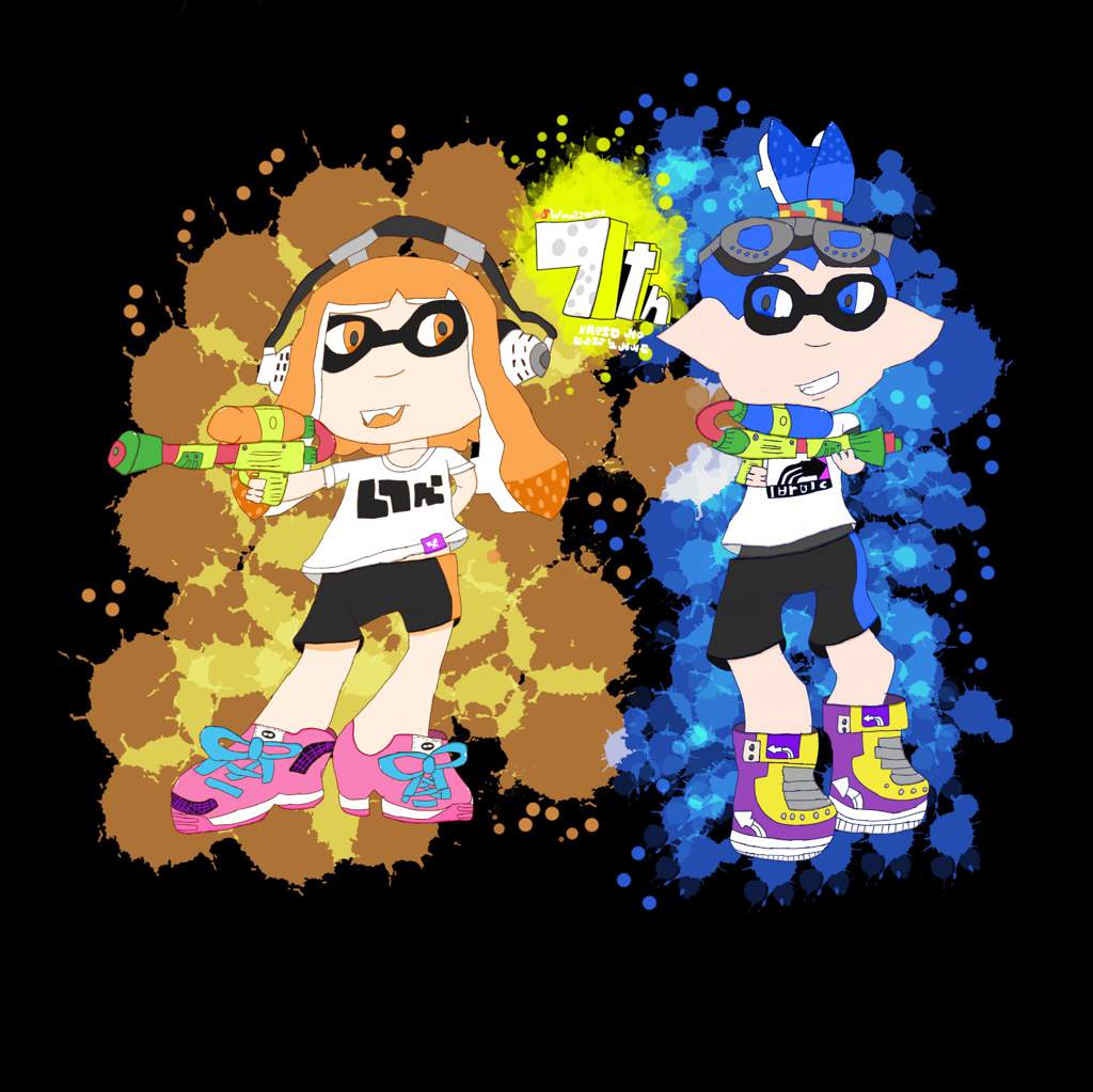 Splatoon's (very late) 7th Anniversary! :tada: -Hey everyone! Sorry for not posting any art and being very late but it was Splatoon