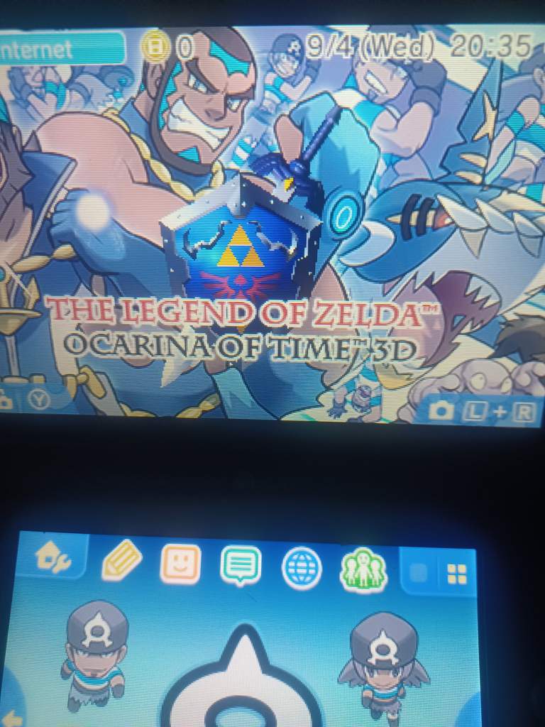 Two legend of zelda games that I have-So I wanted to show two legend of zelda games that I had on my Nintendo 2ds before the