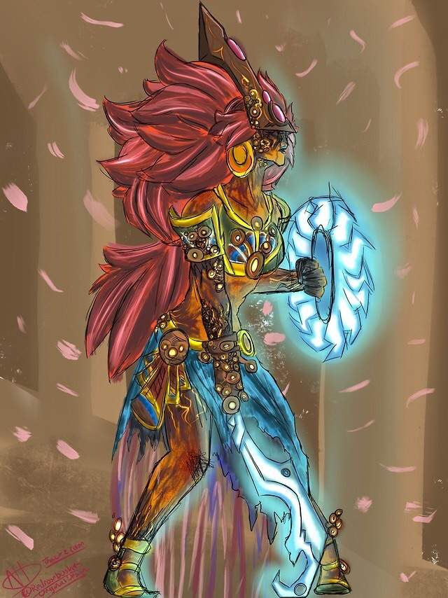 Thunderblight Urbosa | Fanart-[S]I need to stop drawing Urbosa so much but I can’t stop.

Hey everyone it’s Nayru, back with 